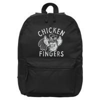 Chicken Fingers 16 in Basic Backpack
