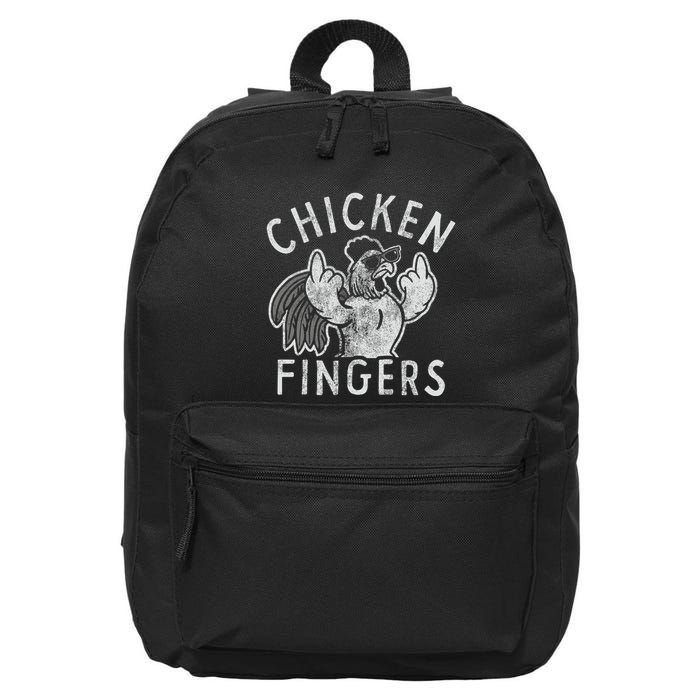 Chicken Fingers 16 in Basic Backpack