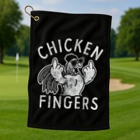 Chicken Fingers Golf Towel