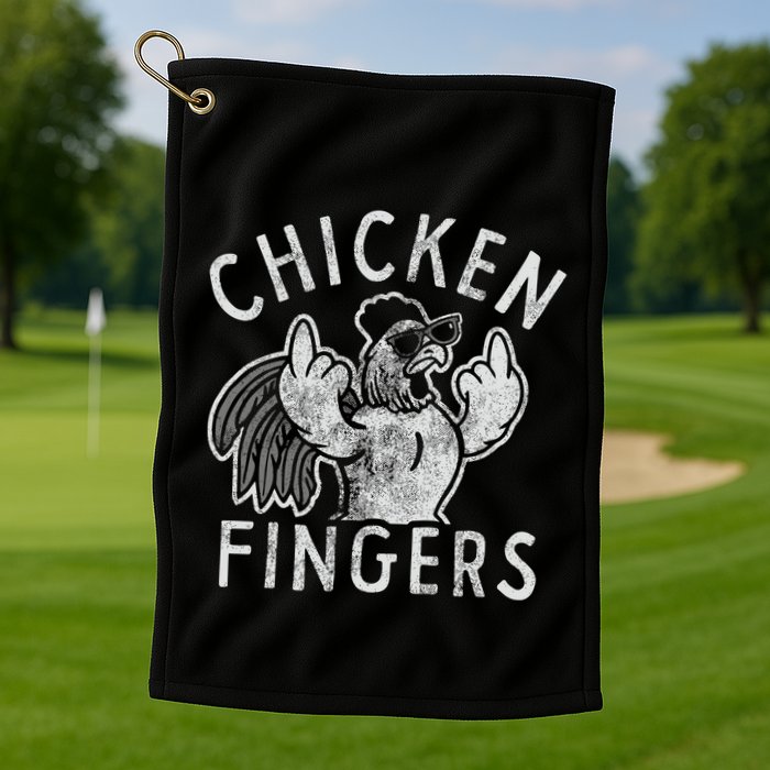Chicken Fingers Golf Towel