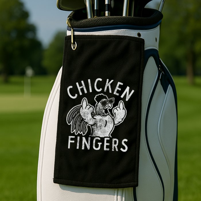 Chicken Fingers Golf Towel