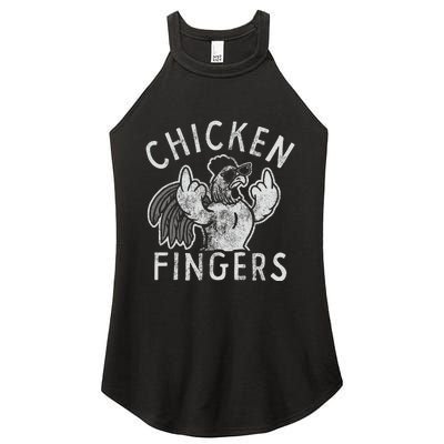 Chicken Fingers Women's Perfect Tri Rocker Tank