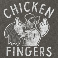 Chicken Fingers Cotton Canvas Backpack