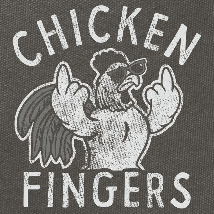Chicken Fingers Cotton Canvas Backpack