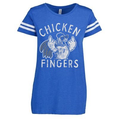 Chicken Fingers Enza Ladies Jersey Football T-Shirt