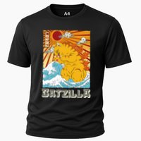 Catzilla Funny Cat Design, Funny Cat Cloth, Cat Lovers Performance Shirt