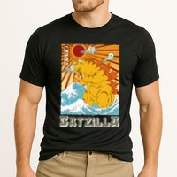 Catzilla Funny Cat Design, Funny Cat Cloth, Cat Lovers Performance Shirt