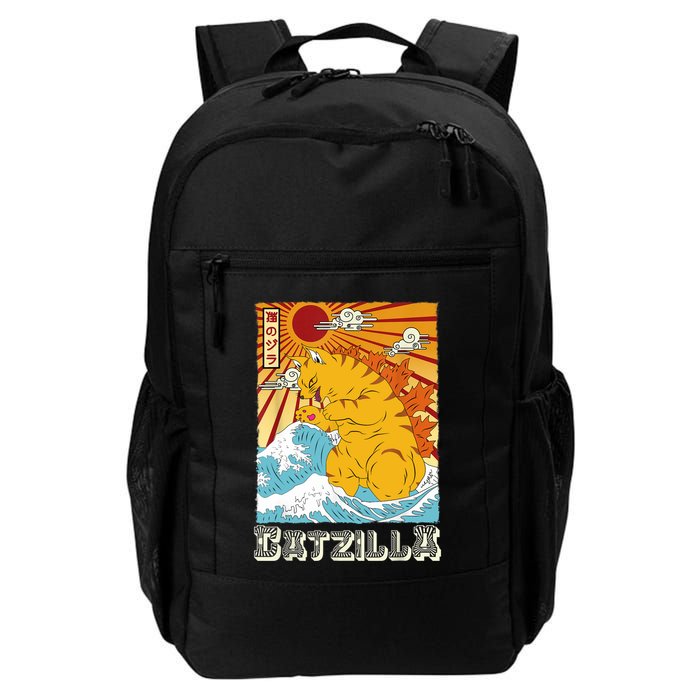 Catzilla Funny Cat Design, Funny Cat Cloth, Cat Lovers Backpack
