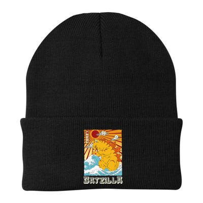 Catzilla Funny Cat Design, Funny Cat Cloth, Cat Lovers Beanie