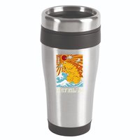 Catzilla Funny Cat Design, Funny Cat Cloth, Cat Lovers 16oz Travel Tumbler