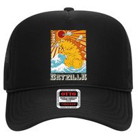 Catzilla Funny Cat Design, Funny Cat Cloth, Cat Lovers Trucker Hat
