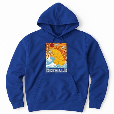 Catzilla Funny Cat Design, Funny Cat Cloth, Cat Lovers Hoodie