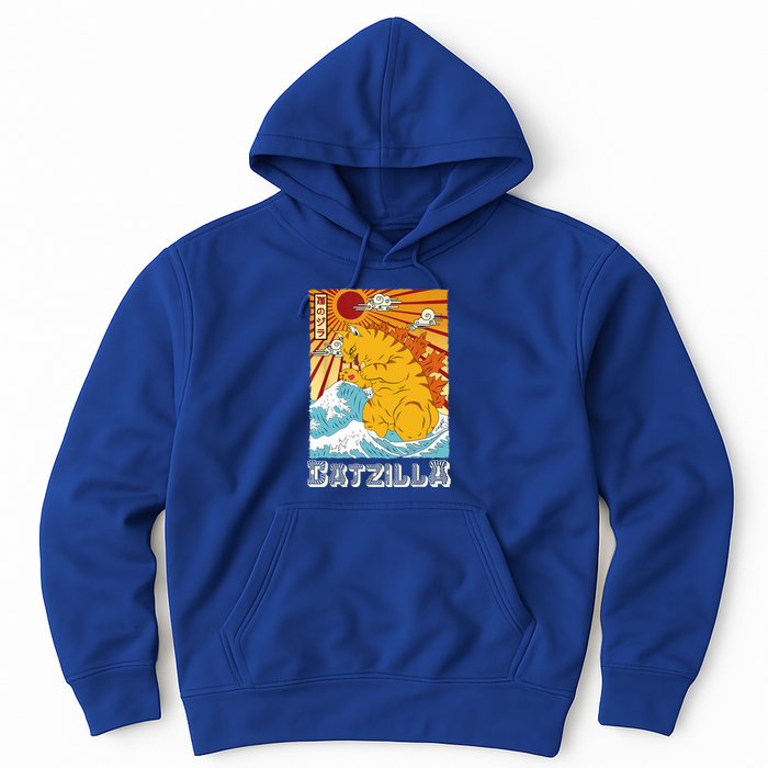 Catzilla Funny Cat Design, Funny Cat Cloth, Cat Lovers Hoodie