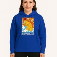 Catzilla Funny Cat Design, Funny Cat Cloth, Cat Lovers Hoodie