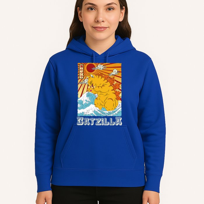 Catzilla Funny Cat Design, Funny Cat Cloth, Cat Lovers Hoodie