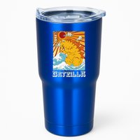 Catzilla Funny Cat Design, Funny Cat Cloth, Cat Lovers Tumbler