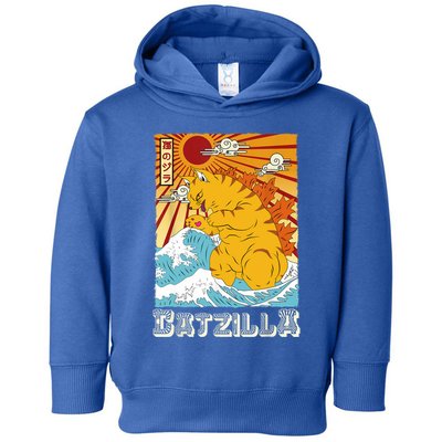 Catzilla Funny Cat Design, Funny Cat Cloth, Cat Lovers Toddler Hoodie