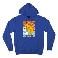 Catzilla Funny Cat Design, Funny Cat Cloth, Cat Lovers Tall Hoodie