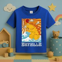 Catzilla Funny Cat Design, Funny Cat Cloth, Cat Lovers Toddler T-Shirt