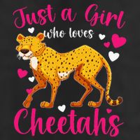Cheetah Funny Cat Lover Just A Who Loves Cheetahs 7 Panel Mesh Trucker Snapback Hat