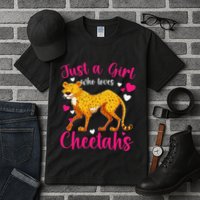 Cheetah Funny Cat Lover Just A Who Loves Cheetahs Tall T-Shirt