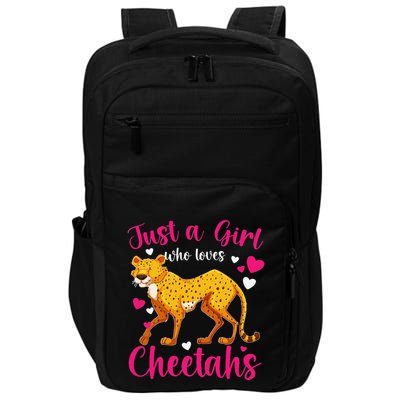 Cheetah Funny Cat Lover Just A Who Loves Cheetahs Impact Tech Backpack
