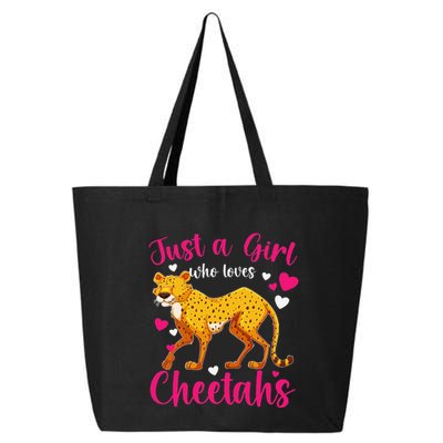 Cheetah Funny Cat Lover Just A Who Loves Cheetahs 25L Jumbo Tote