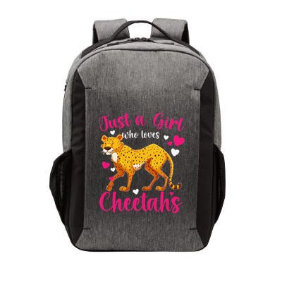 Cheetah Funny Cat Lover Just A Who Loves Cheetahs Vector Backpack