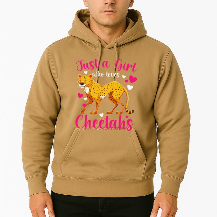 Cheetah Funny Cat Lover Just A Who Loves Cheetahs Hoodie