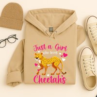 Cheetah Funny Cat Lover Just A Who Loves Cheetahs Hoodie