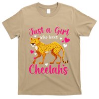 Cheetah Funny Cat Lover Just A Who Loves Cheetahs T-Shirt