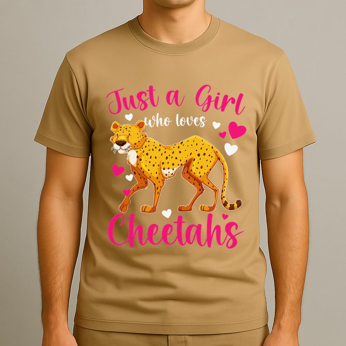Cheetah Funny Cat Lover Just A Who Loves Cheetahs T-Shirt