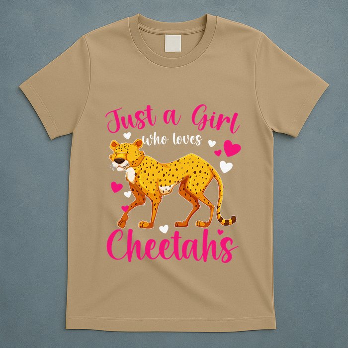 Cheetah Funny Cat Lover Just A Who Loves Cheetahs T-Shirt