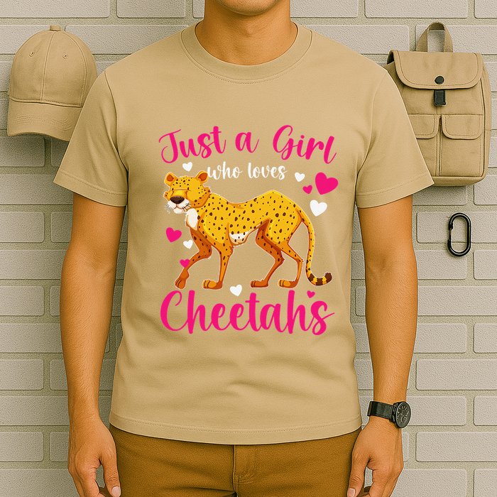 Cheetah Funny Cat Lover Just A Who Loves Cheetahs T-Shirt