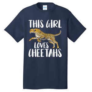 Cheetah Funny Cat Lover This Loves Cheetahs Tall T-Shirt