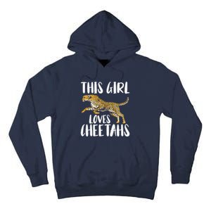 Cheetah Funny Cat Lover This Loves Cheetahs Tall Hoodie