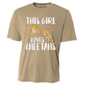 Cheetah Funny Cat Lover This Loves Cheetahs Cooling Performance Crew T-Shirt