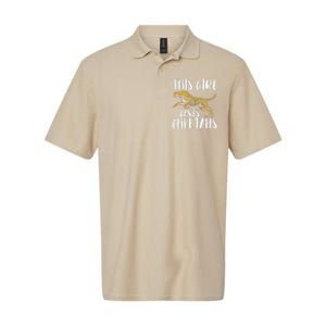 Cheetah Funny Cat Lover This Loves Cheetahs Softstyle Adult Sport Polo