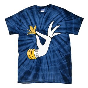 Champa Flower Tie-Dye T-Shirt