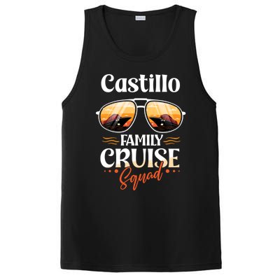 Castillo Family Cruise Squad Personalized Castillo Vacation Great Gift PosiCharge Competitor Tank