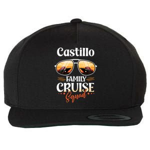 Castillo Family Cruise Squad Personalized Castillo Vacation Great Gift Wool Snapback Cap