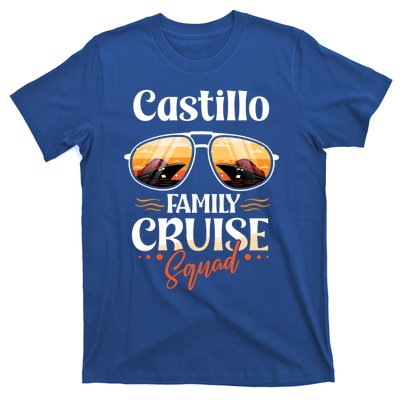 Castillo Family Cruise Squad Personalized Castillo Vacation Great Gift T-Shirt