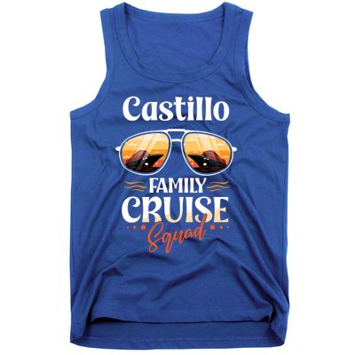 Castillo Family Cruise Squad Personalized Castillo Vacation Great Gift Tank Top