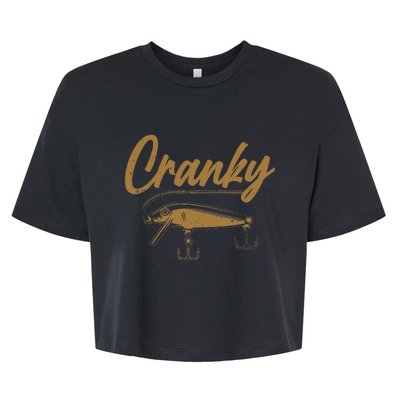 Cranky Fishing Bella+Canvas Jersey Crop Tee