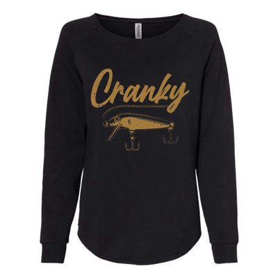 Cranky Fishing Womens California Wash Sweatshirt