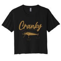 Cranky Fishing Women's Crop Top Tee