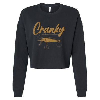 Cranky Fishing Cropped Pullover Crew