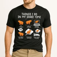Capybaras Funny Capibara Rodent Things I Do In My Spare Time  Performance Shirt