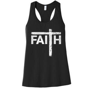 Christian Faith & Cross Christian Faith Women's Racerback Tank