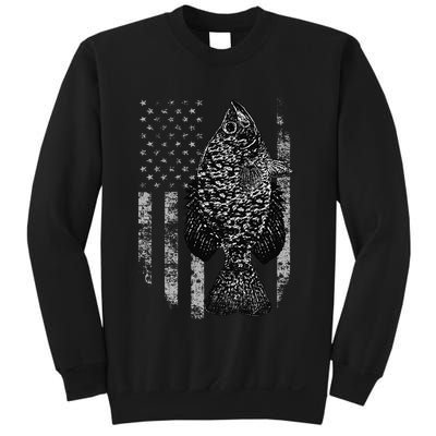 Crappie Flag Crappie Fishing Flag Sweatshirt